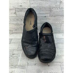 Clarks Shoes Womens Size 11 Comfort‎ Slip On Wedge Casual Soft Cushion 26113343